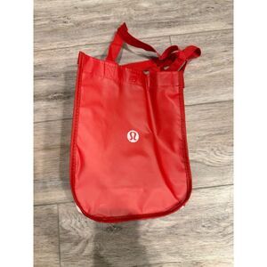 Lululemon shopping bag small red